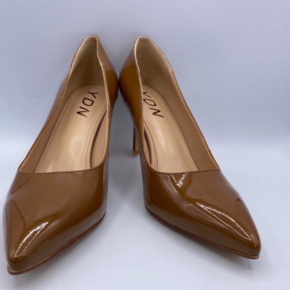 YDN Shoes - YDN Chic Pointed Toe Mid Heel Pump Stilettos Shoes